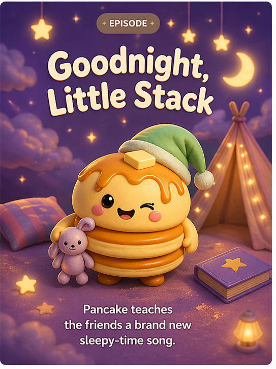Godnatt, lilla stack
